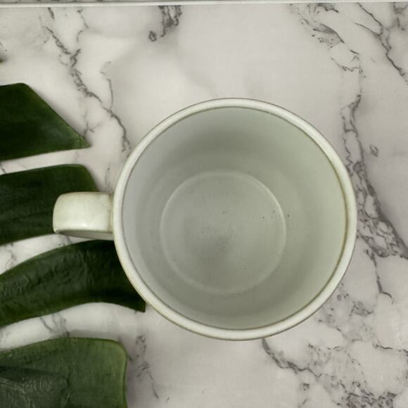 Hearth Hand Magnolia Target Morning Beautiful Coffee Mug Beige Stoneware Cup - Picture 5 of 6